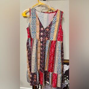 Colorful Boho Casual Dresses